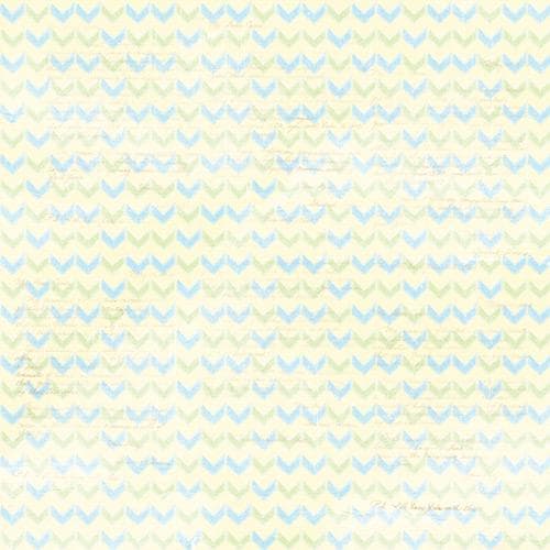 My Little Mousy Boy Scrapbook Paper 8x8 Inch, 10 Double Sided Sheets, Baby Boy Paper, Card Making, Junk Journal Supplies