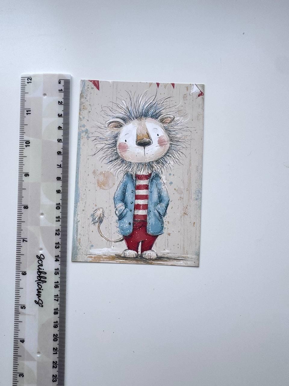 Set of 20 Vintage Circus Cards, Cute Animal Journal Cards, Circus Ephemera, Junk Journal Supplies, Scrapbooking Paper, Nursery Craft
