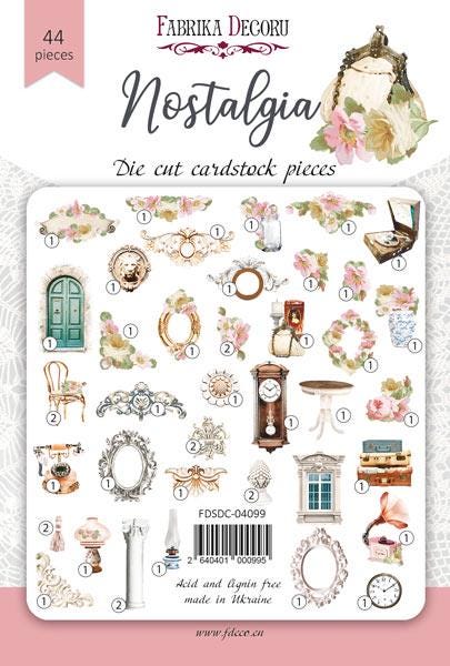 44 Nostalgia Die Cuts, Vintage Floral Ephemera, Antique Decor, Scrapbooking, NOT Stickers, No Adhesive, Junk Journal Supplies
