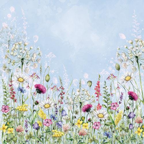 Floral Sentiments Scrapbook Paper 8x8, Floral Botanical Paper, 10 Double Sided Sheets, Junk Journal & Card Making Supplies