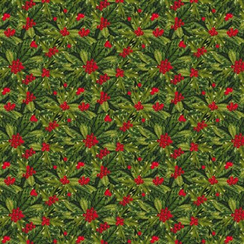 Winter Botanical Diary Scrapbook Paper 8x8, Double Sided Christmas Paper, Junk Journal Card Making Craft Supplies