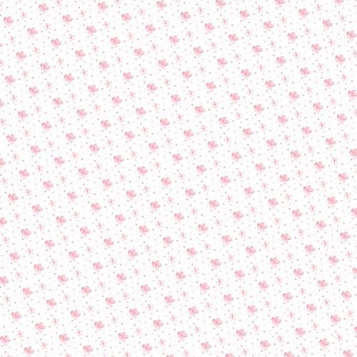 Funny Fox Girl Scrapbook Paper 8x8, 10 Double Sided Sheets, Cute Fox Paper, Baby Girl Album, Junk Journal, Card Making