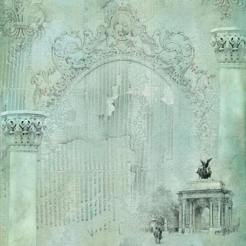 Family Heritage Scrapbook Paper 8x8, 10 Double Sided Sheets, Vintage Family Paper, Genealogy Album, Junk Journal, Card Making