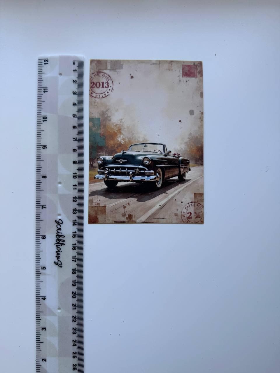 Set of 20 Vintage Car Postcards 14.5 x 10 cm, Retro Classic Cars, Junk Journal Ephemera, Scrapbooking Cards, Automobile Gift