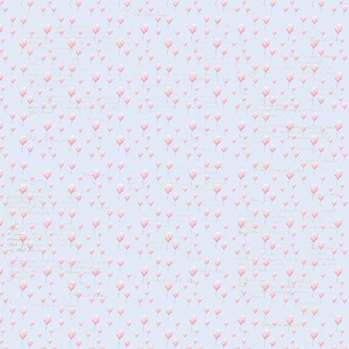My Little Mousy Girl Scrapbook Paper 8x8 Inch, 10 Double Sided Sheets, Baby Girl Paper, Card Making, Junk Journal Supplies