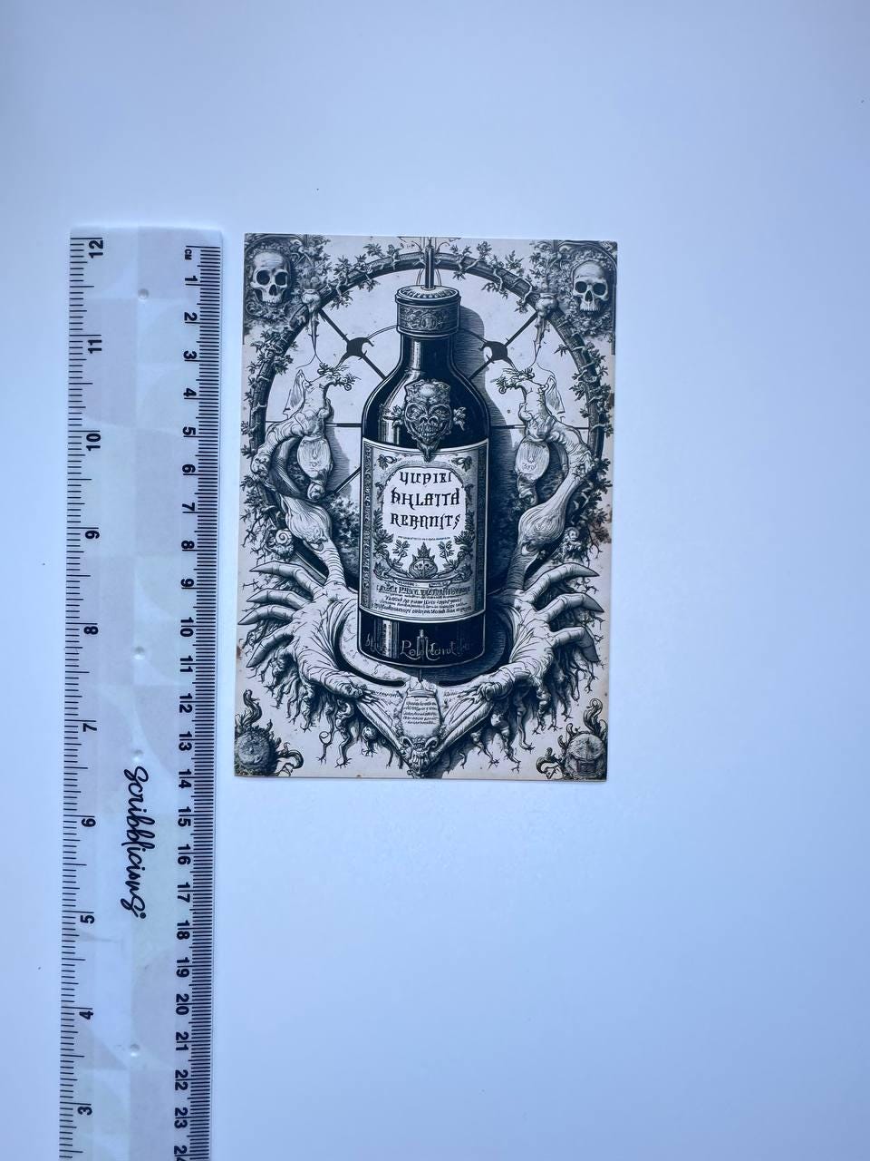 Set of 20 Gothic Oddities Postcards 14.5x10 cm, Dark Apothecary Art Cards, Anatomy Curiosities, Halloween Junk Journal Ephemera Set