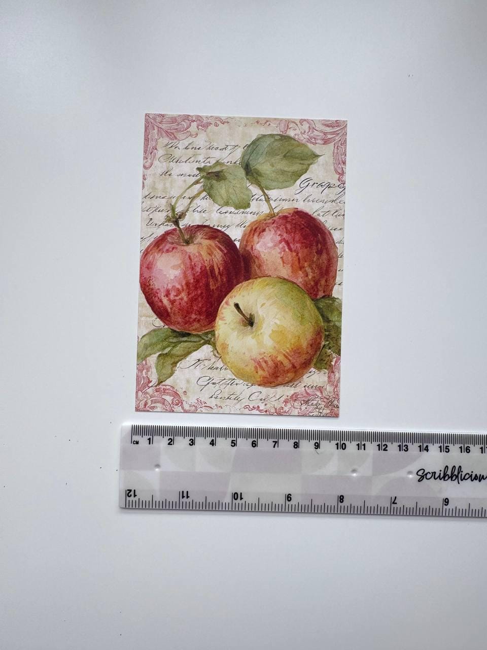 Set of 20 Vintage Fruit & Vegetable Postcards, Botanical Kitchen Cards, Rustic Food Ephemera, Junk Journal Scrapbooking, 14.5 x 10 cm