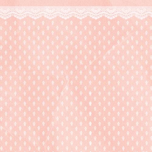 Shabby Baby Girl Scrapbook Paper 8x8 Inch, 10 Double Sided Sheets, Floral Baby Paper, Junk Journal, Card Making Supplies