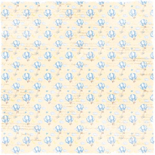 Dreamy Baby Boy Scrapbook Paper 8x8 Inch, 10 Double Sided Sheets, Baby Craft Paper, Junk Journal, Card Making Supplies