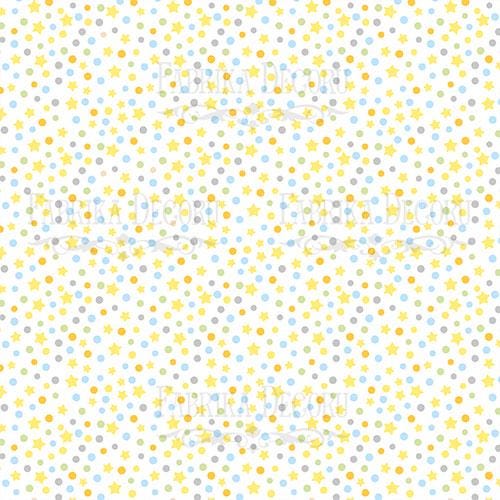 My Little Panda Boy Scrapbook Paper 8x8 Inch, 10 Double Sided Sheets, Baby Boy Paper, Junk Journal, Card Making Supplies