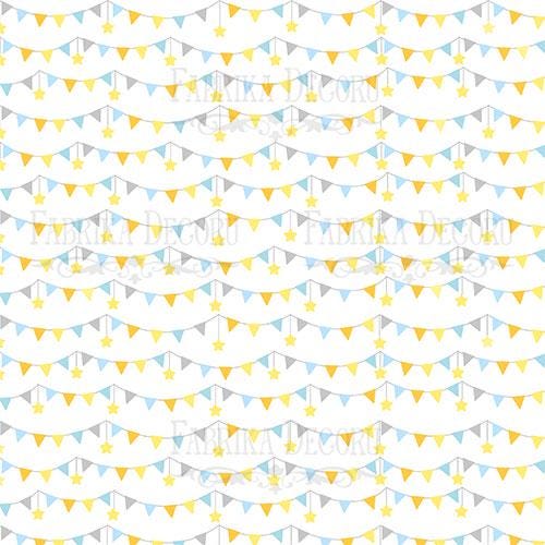 My Little Panda Boy Scrapbook Paper 8x8 Inch, 10 Double Sided Sheets, Baby Boy Paper, Junk Journal, Card Making Supplies
