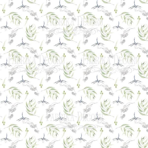 Tender Orchid Scrapbook Paper Pad 8x8, Double-Sided Floral Paper, Botanical Paper for Junk Journal Crafts