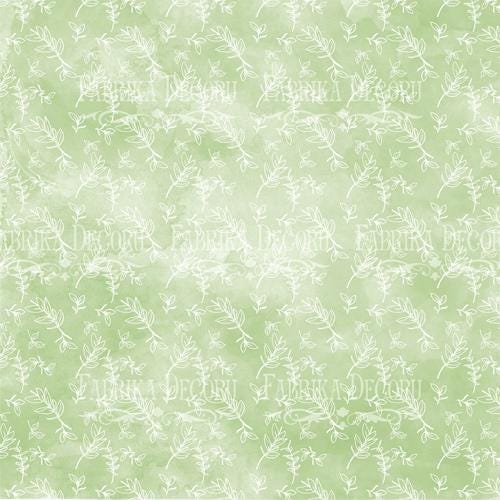 Summer Mood Scrapbook Paper 8x8 Inch, 10 Double Sided Sheets, Floral Nature Paper, Junk Journal, Card Making Craft Supplies