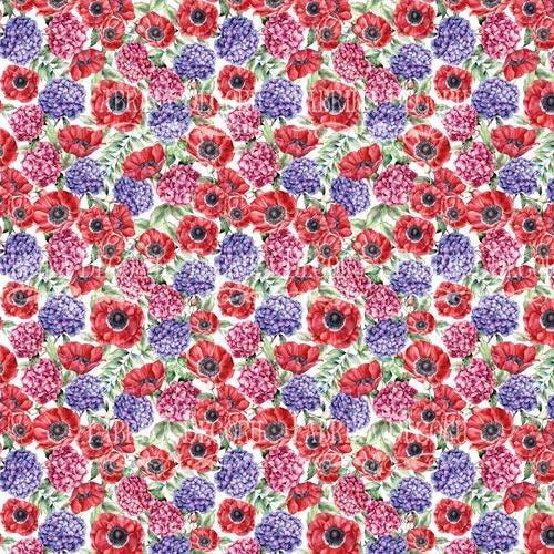 Summer Mood Scrapbook Paper 8x8 Inch, 10 Double Sided Sheets, Floral Nature Paper, Junk Journal, Card Making Craft Supplies
