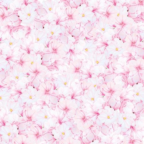 Magnolia in Bloom Scrapbook Paper 8x8 Inch, 10 Double Sided Sheets, Floral Craft Paper, Junk Journal, Card Making Supplies