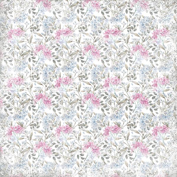 Shabby Love Scrapbook Paper Pad 8x8, Fabrika Decoru Double Sided Cardstock, Floral Paper, Junk Journal Supplies