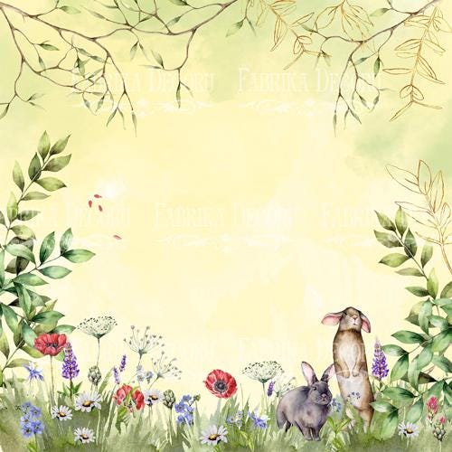 Summer Mood Scrapbook Paper 8x8 Inch, 10 Double Sided Sheets, Floral Nature Paper, Junk Journal, Card Making Craft Supplies