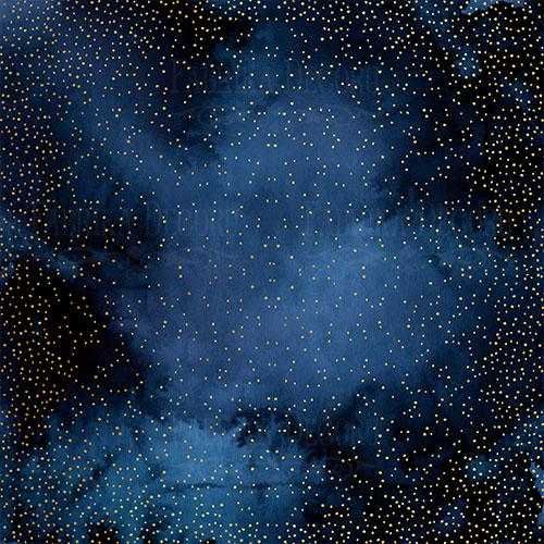 Night Garden Scrapbook Paper 8x8, Double Sided Floral Botanical Paper, Junk Journal Card Making Craft Supplies