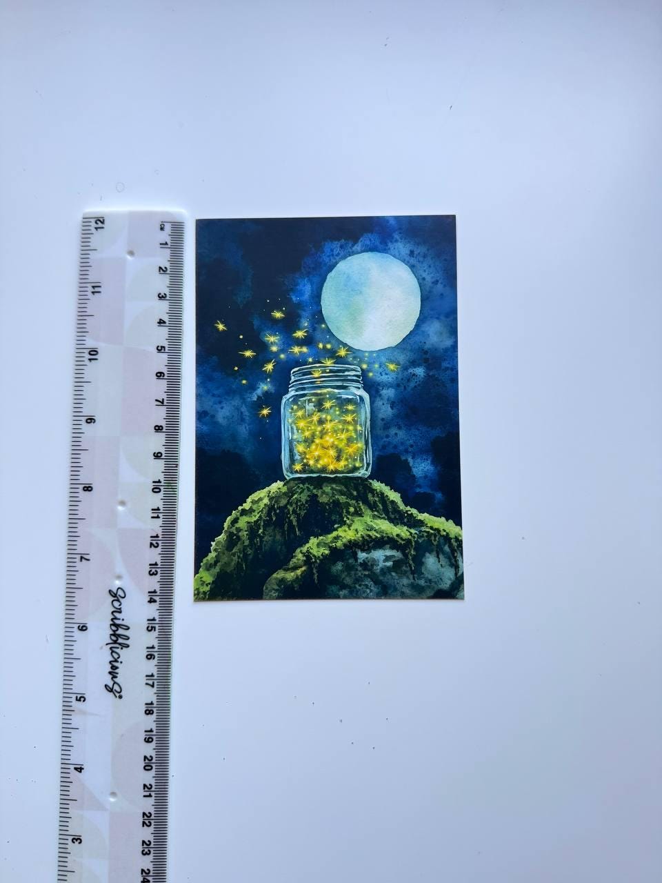 Set of 20 Mystical Forest Postcards, Dreamcatcher Potion Bottles, Magical Woodland Art Cards, 14.5 x 10 cm, Junk Journal Ephemera