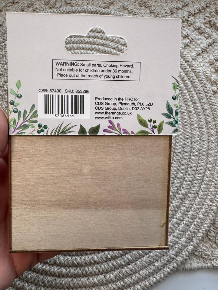 Wooden Shapes “Under the Sea” – Set of 45 Wooden Embellishments for Crafts