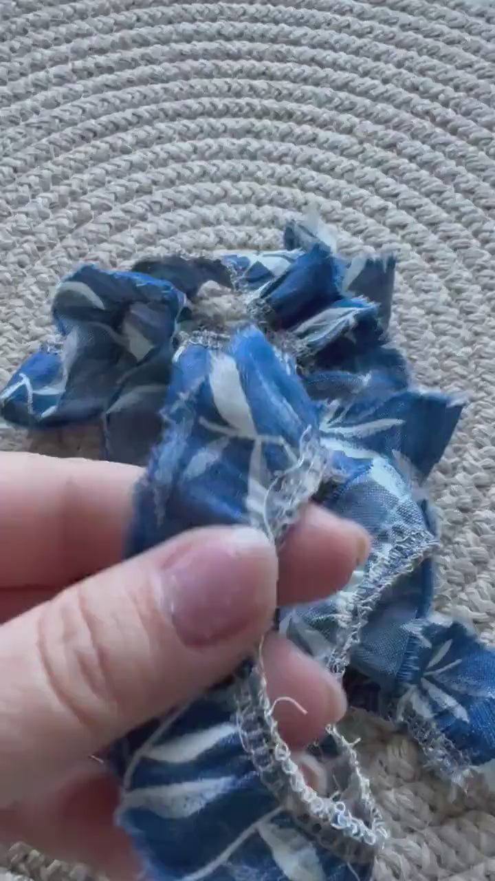 Handmade vintage-style fabric trim created especially for decorating your junk journals and creative projects, Journal Craft Supplies