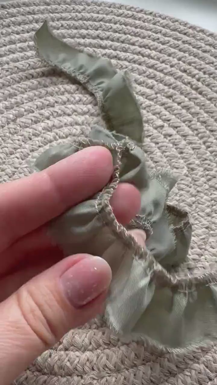 Handmade vintage-style fabric trim created especially for decorating your junk journals and creative projects, Journal Craft Supplies